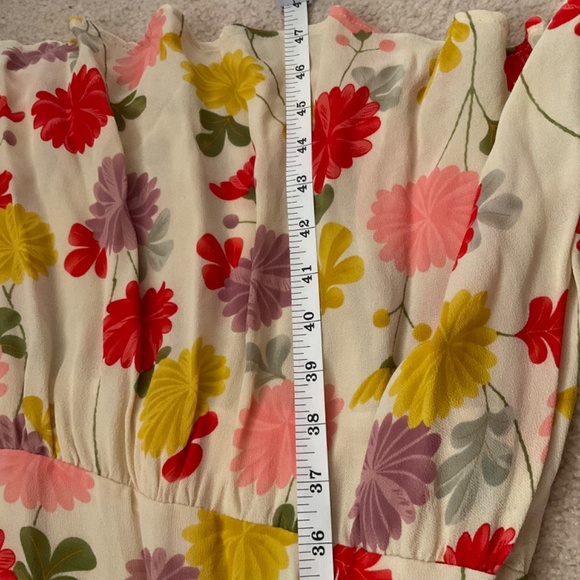 Mango floral wrap dress - Picture 6 of 8